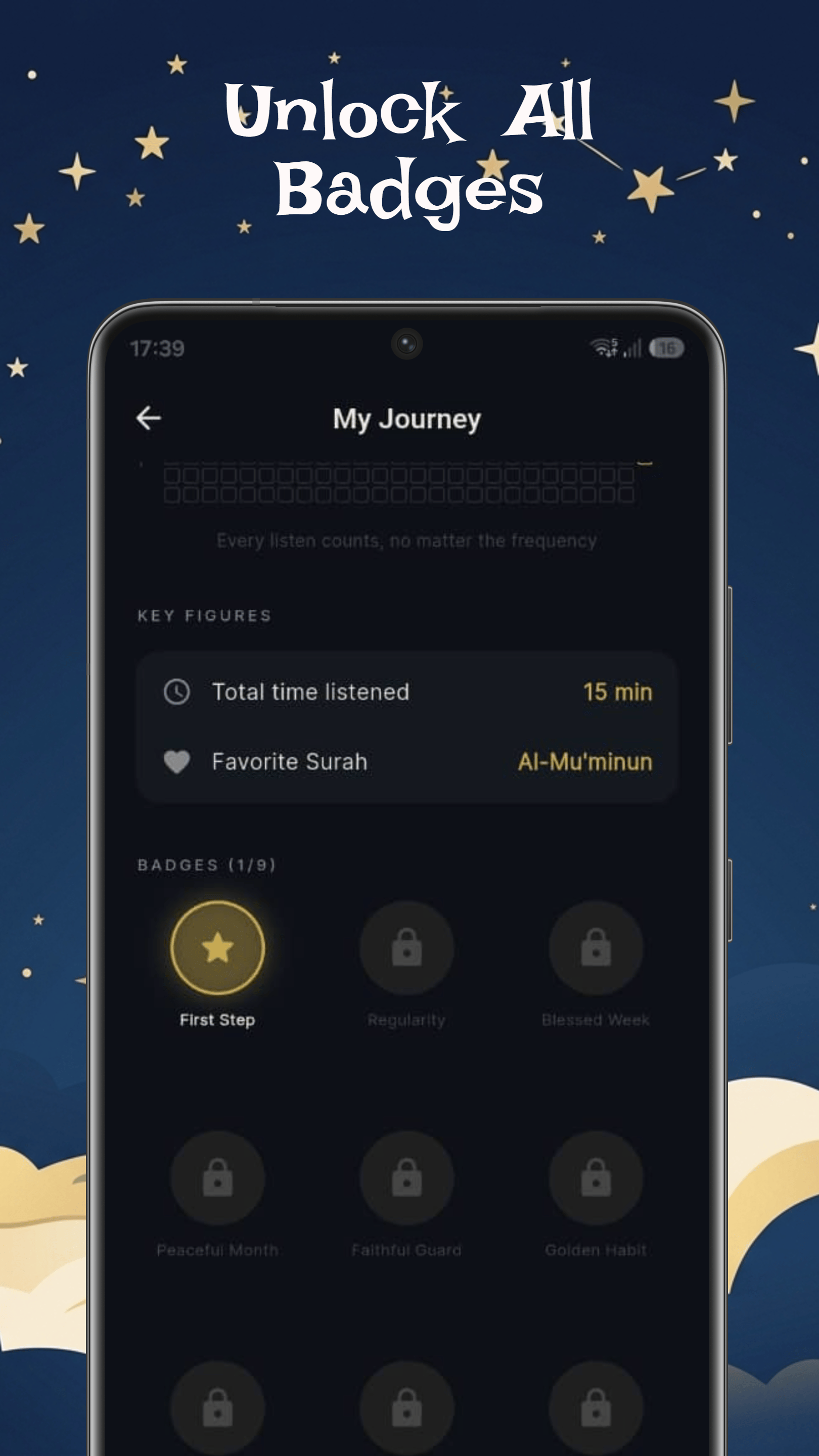 Noum: Quran to help sleep screenshot 4