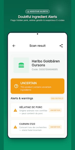 HalalScan screenshot 3