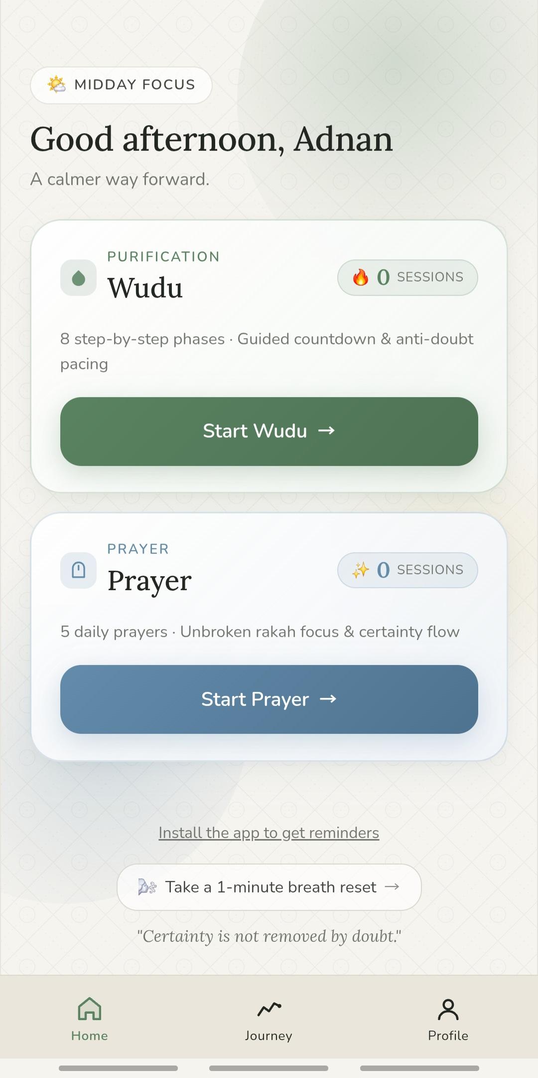 Beyond Doubt App screenshot 3